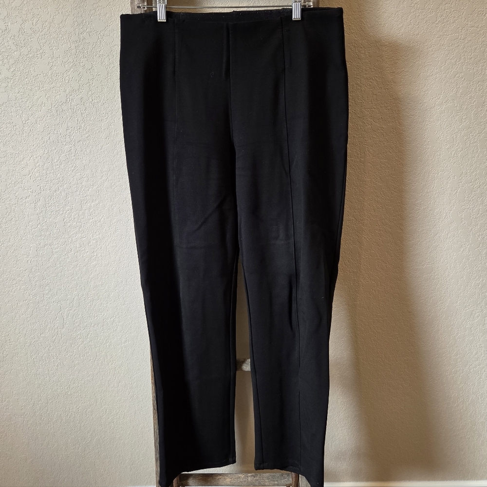 Catherine Malandrino Women's Black Work Office Pants - Size XL